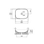 Раковина-чаша Qtap Cardinal 500х380х140 мм White QT04116302W