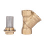Фільтр косий грубої очистки 1/2"в д/труб №50 Icma