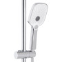 Душова система універсальна Qtap Tern на три споживача (з виливом) QTTER111CRM47591 Chrome