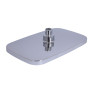 Стельова лійка Qtap (300х190х70) для душової системи Tern QT3001907047653