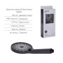 Комплект для ванної кімнати Qtap Robin Black: Змішувач QTROB3060102B + Тримач QT829910842854OB + Шланг QT054BL43074 + Лійка QTRUC125BLM45776