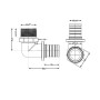 Кут натяжний Icma №1036 d16х2,2-1/2"З 851036ADBO05