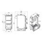 Котел твердопаливний сталевий Thermo Alliance Ferrum V 5.0 FSF 26