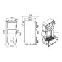 Котел твердопаливний сталевий Thermo Alliance Vulcan Plus V 5.0 VPSFW 50