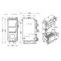 Котел твердопаливний сталевий Thermo Alliance Ferrum Plus V 5.0 FSF+ 30