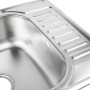 Кухонна мийка Brinex 5848 0,8 мм Micro Decor (BRIN5848MDEC08)