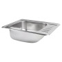 Кухонна мийка Brinex 5848 0,8 мм Micro Decor (BRIN5848MDEC08)