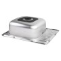 Кухонна мийка Brinex 5848 0,8 мм Micro Decor (BRIN5848MDEC08)