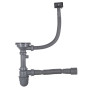 Кухонна мийка Brinex 5848 0,8 мм Satin (BRIN5848SAT08)