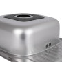 Кухонна мийка Brinex 5848 0,8 мм Satin (BRIN5848SAT08)
