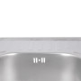 Кухонна мийка Brinex 6642 0,8 мм Satin (BRIN6642SAT08)