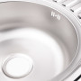 Кухонна мийка Brinex 7750 0,8 мм Micro Decor (BRIN7750MDEC08)
