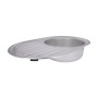Кухонна мийка Brinex 7750 0,8 мм Satin (BRIN7750SAT08)
