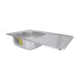 Кухонна мийка Brinex 7848 0,8 мм Satin (BRIN7848SAT08)