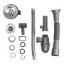 Кухонна мийка Brinex 5080-R 0,8 мм Satin (BRIN5080RSAT06)