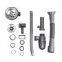 Кухонна мийка Brinex 6060-L 0,6 мм Satin (BRIN6060LSAT06)