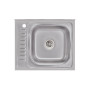Кухонна мийка Brinex 6050-R 0,6 мм Satin (BRIN6050RSAT06)