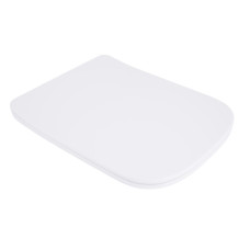 Сидіння для унітаза (Tern New) 435x344x50 мм, White, з мікроліфтом, Slim Duroplast, Quick Release QT99SC5503W Qtap