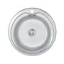 Кухонна мийка Brinex 510-D 0,8 мм Satin (BRIN510SAT08)