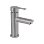 Змішувач для раковини Brinex Pure 001F низький Nickel BRIPUR001FNKL