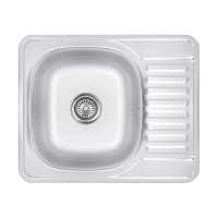 Кухонна мийка Brinex 5848 0,8 мм Satin (BRIN5848SAT08)