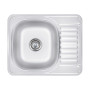 Кухонна мийка Brinex 5848 0,8 мм Satin (BRIN5848SAT08)