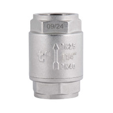 Зворотний клапан Thermo Alliance Forte 1 1/4"ВВ нікель із латунним штоком TAF240W32