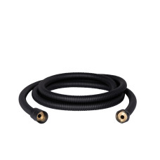 Акційний набір 2+1: Шланг для ручного душу Qtap Hadice QT054BL43075 Black Matt