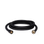 Акційний набір 2+1: Шланг для ручного душу Qtap Hadice QT054BL43075 Black Matt