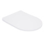 Сидіння для унітаза (Robin New, Scorpio New 520) 460x362x50 мм, White, з мікроліфтом, Slim Duroplast, Quick Release QT99SC5502W Qtap