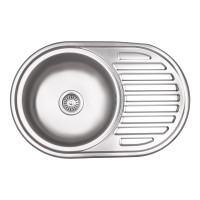 Кухонна мийка Brinex 7750 0,8 мм Micro Decor (BRIN7750MDEC08)