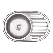 Кухонна мийка Brinex 7750 0,8 мм Micro Decor (BRIN7750MDEC08)