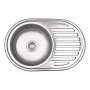 Кухонна мийка Brinex 7750 0,8 мм Micro Decor (BRIN7750MDEC08)