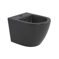 Біде підвісне Qtap Robin 515x370x350 мм, Anthracite QT13551381GAN