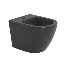 Біде підвісне Qtap Robin 515x370x350 мм, Anthracite QT13551381GAN