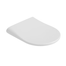 Qtap Сидіння для унітаза (Robin 490, Scorpio 490) 430x363x60 мм, White, з мікроліфтом, Slim Duroplast, MagLock QTSC179W48915