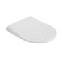 Qtap Сидіння для унітаза (Robin 490, Scorpio 490) 430x363x60 мм, White, з мікроліфтом, Slim Duroplast, MagLock QTSC179W48915