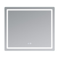 Дзеркало Qtap Mideya (MI2)  800х700 з LED-підсвічуванням Touch, з антизапотіванням, з димером, рег. яскравості QT2078NCF807048476