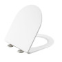 Qtap Сидіння для унітаза (Jay 640, Swan 640) 422x360x30 мм, White, з мікроліфтом, Slim Duroplast, Quick Release QTSC179W48699
