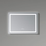 Дзеркало Qtap Mideya (DC-F614) 700х500 з LED-підсвічуванням Touch, з антизапотіванням, димером, рег. яскравості QT2078NCF07050W