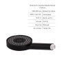 Комплект Qtap Robin Black Matt: Змішувач QTROB4060102B + Тримач QT829910842854OB + Шланг QTHADPVCSQ160B + Лійка QTRUC125BLM45951
