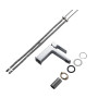 Змішувач латунний для раковини Lidz Orion 001F (k25) LDORI001FCRM48091 Chrome