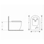 Біде підлогове Qtap Jay 560х360х410 мм, White QT07443375W