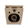 Унітаз підвісний Robin Ultra Quiet 490×365×325 мм, Beige, з сидінням Slim Duroplast / Soft-close / Quick Release QT13332381АSSB Qtap