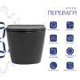 Унітаз підвісний Robin Ultra Quiet 490×365×325 мм, Anthracite, з сидінням Slim Duroplast / Soft-close / Quick Release QT13332381АSAN Qtap
