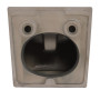 Біде підвісне Qtap Tern 520x350x330 мм, Stone grey QT17551303GSG