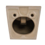 Біде підвісне Qtap Tern 520x350x330 мм, Beige QT17551303GSB