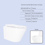 Готове рішення Qtap для ванної кімнати: підвісний унітаз Swan Ultra Quiet 520x360x320 + комплект інсталяції Nest 4 в 1 (кругла клавіша Chrome)