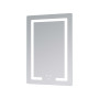 Дзеркало Lidz Kubis (KU2) 600х800 з LED-підсвічуванням Touch, з антизапотіванням, з димером, рег. яскравості LD78LF937608048449