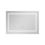 Дзеркало Qtap Cardinal (CA1) 800х600 з LED-підсвічуванням Touch, з антизапотіванням, з димером, рег. темп. кольору (3000-6500K) Reverse QT0478C8060